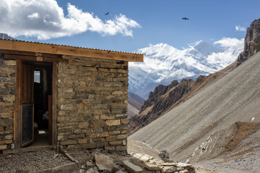 High Camp Hotel on Annapurna Circuit before Thorung La Pass